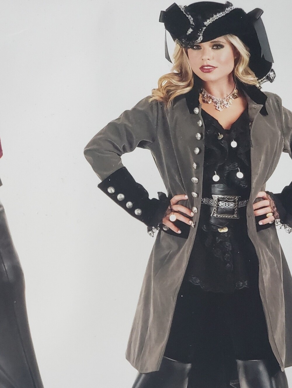 Pirate Vixen Coat Costume.